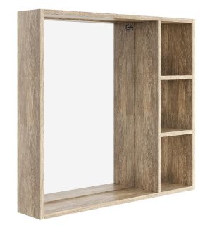 Шкаф-зеркало Onika Тимбер 208091 80см дуб сонома